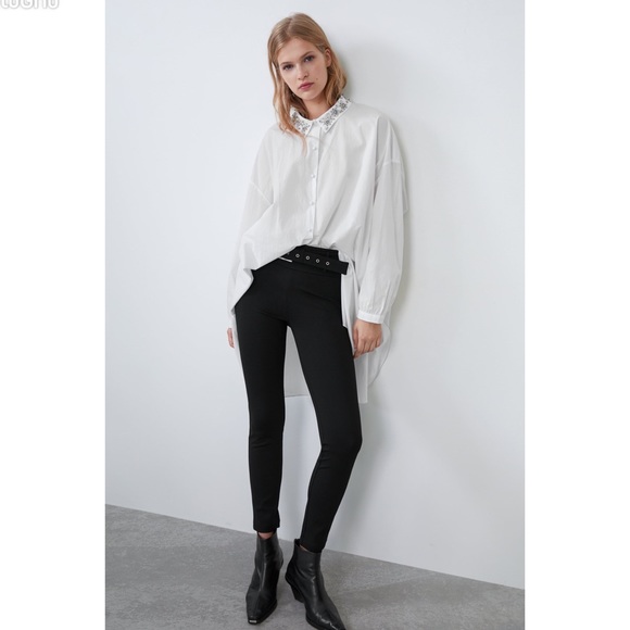 Zara Belted Leggings - Picture 3 of 7